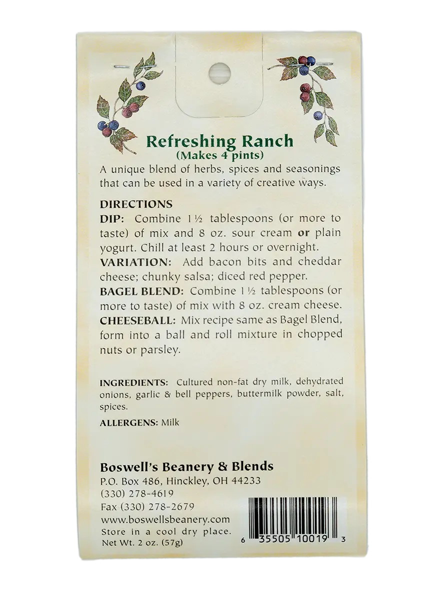 Refreshing Ranch