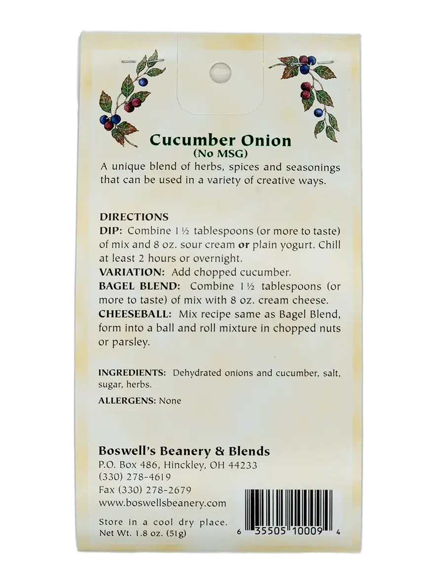 Cucumber Onion
