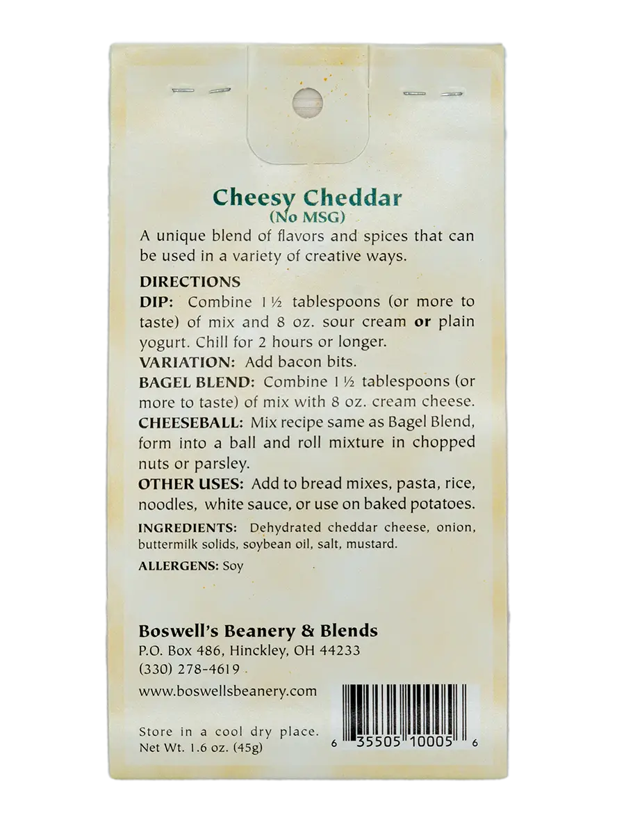 Cheesy Cheddar