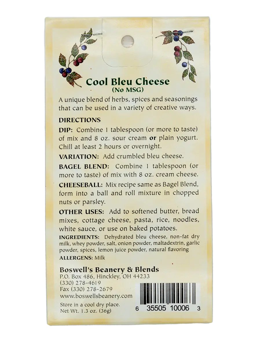 Cool Bleu Cheese