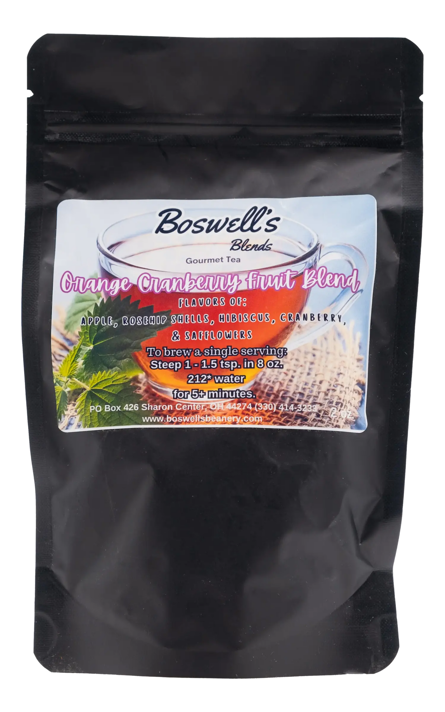 Orange Cranberry Fruit Blend Loose Tea