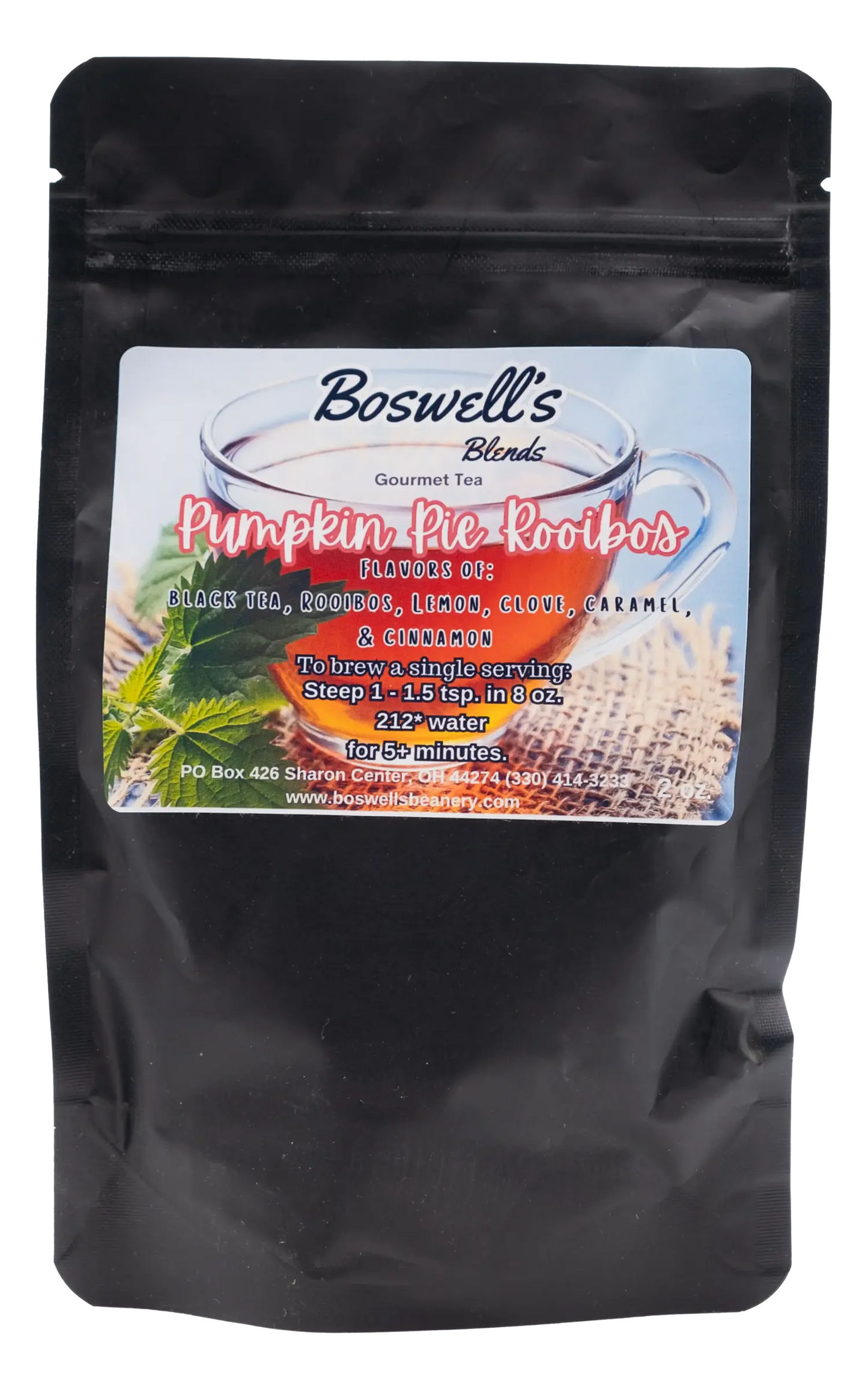 Pumpkin Pie Rooibos Loose Tea