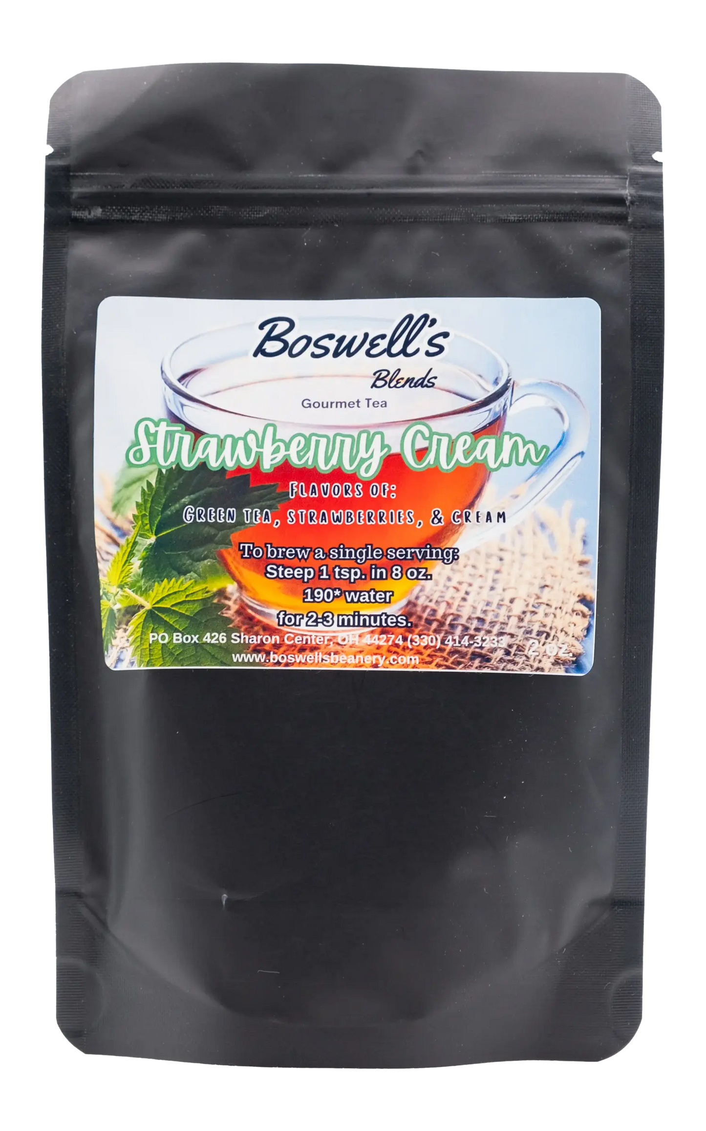 Strawberry Cream Loose Tea