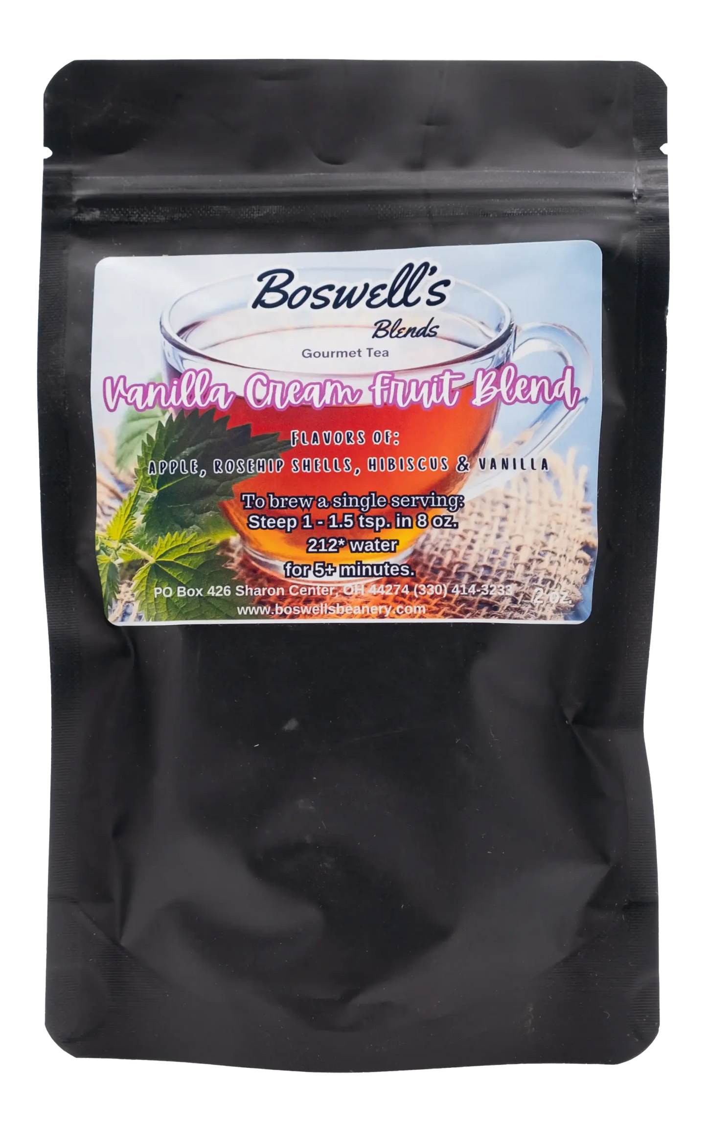 Vanilla Cream Fruit Blend Loose Tea