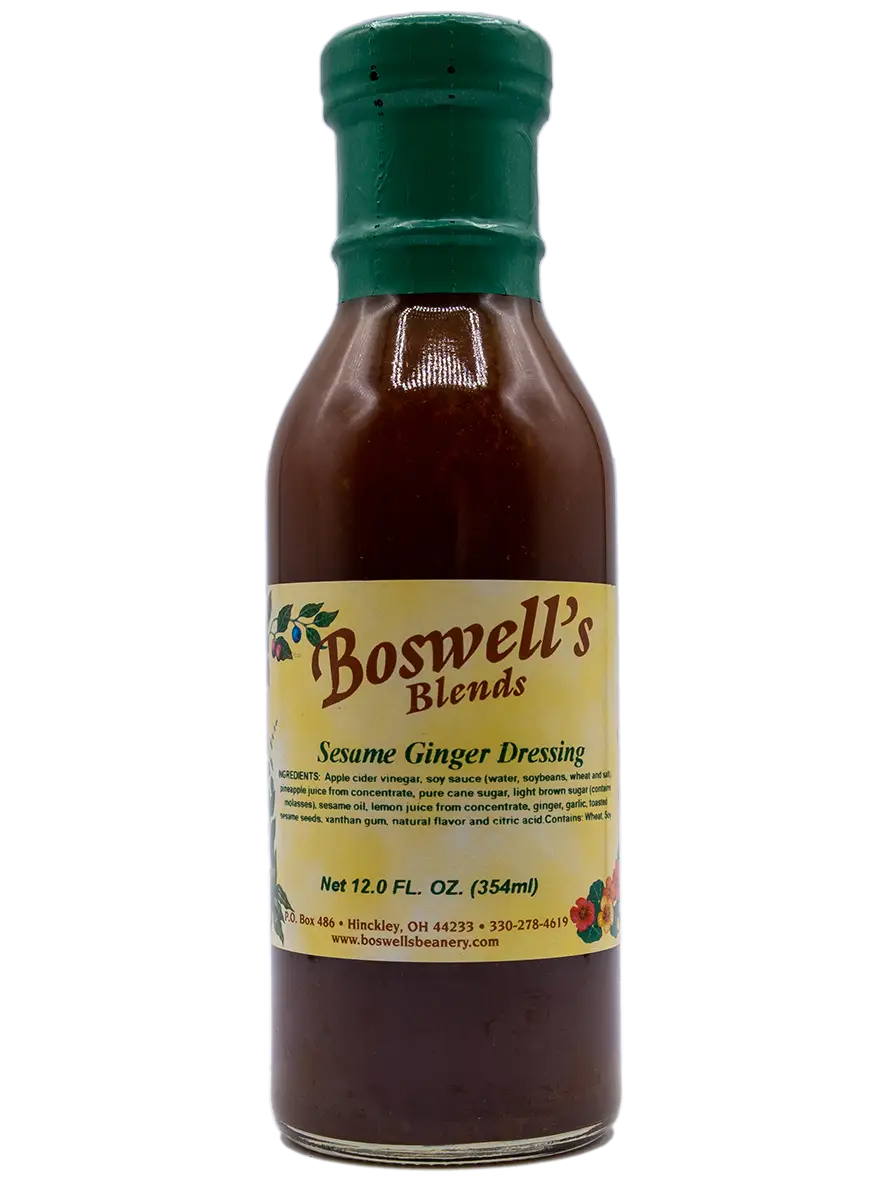 Sesame Ginger Dressing Boswell's Beanery Sesame Ginger Dressing Boswell's Beanery