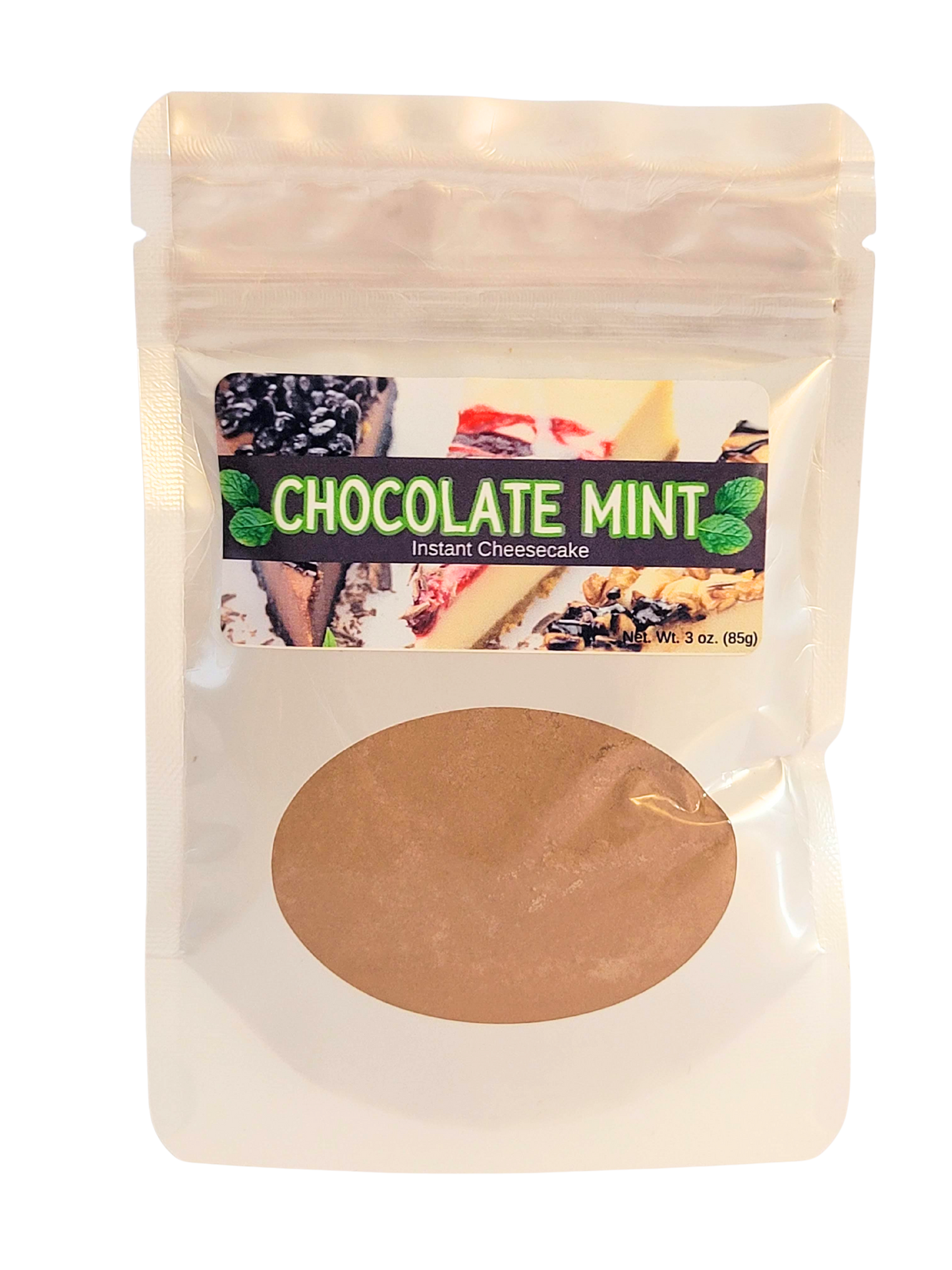 Chocolate Mint No-Bake Cheesecake