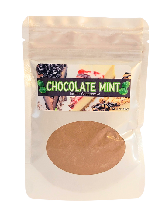 Chocolate Mint No-Bake Cheesecake