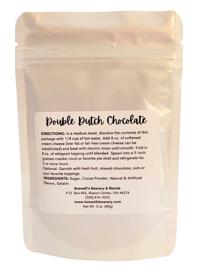 Double Dutch Chocolate No-Bake Cheesecake