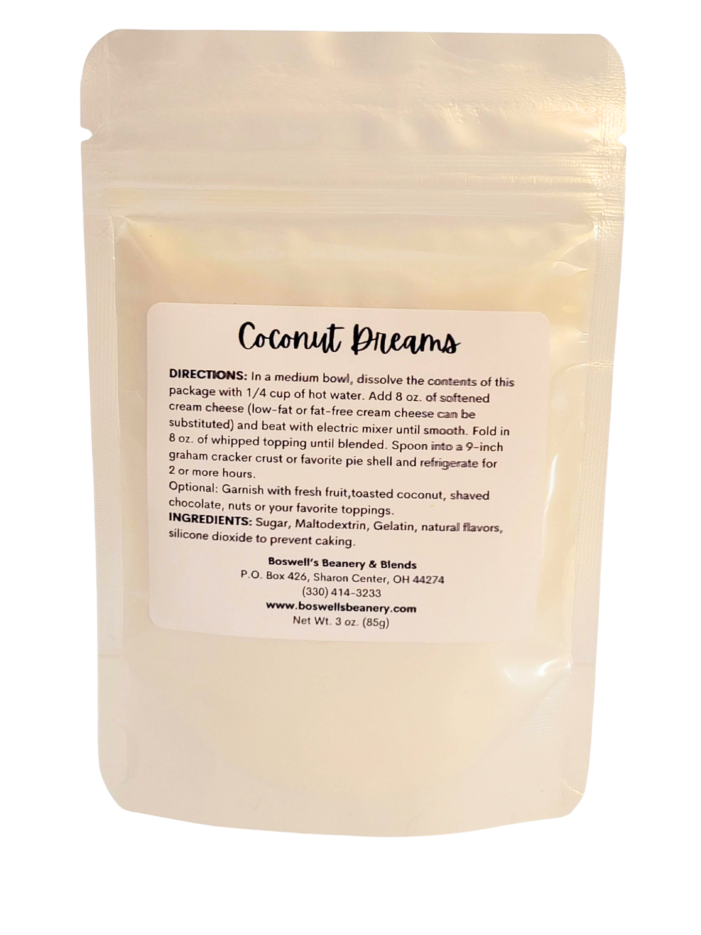 Coconut Dream No-Bake Cheesecake