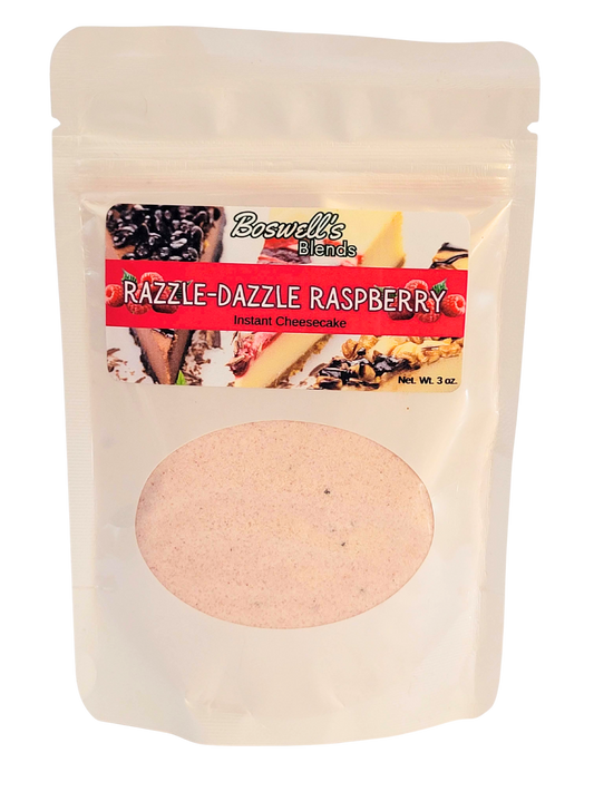 Razzle-Dazzle Raspberry No-Bake Cheesecake