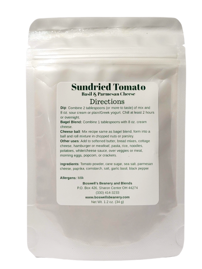 Sundried Tomato Basil & Parmesan