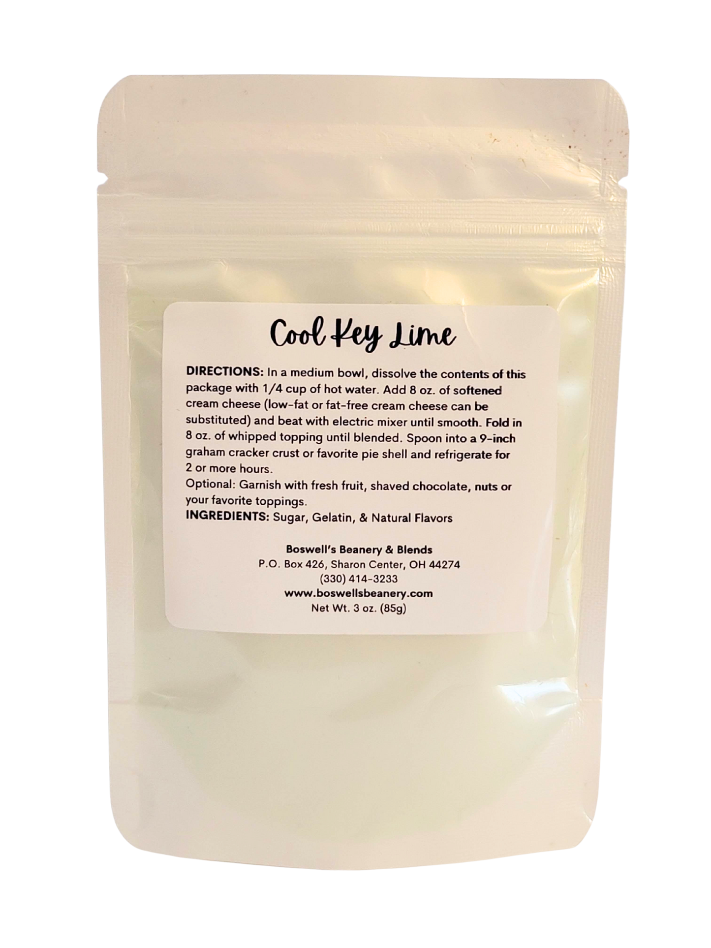 Cool Key Lime No-Bake Cheesecake