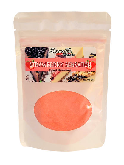 Strawberry Sensation No-Bake Cheesecake