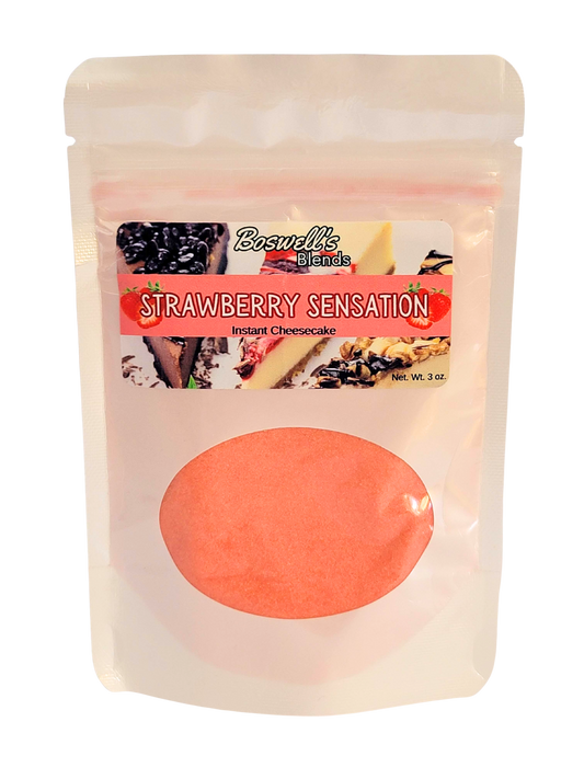 Strawberry Sensation No-Bake Cheesecake