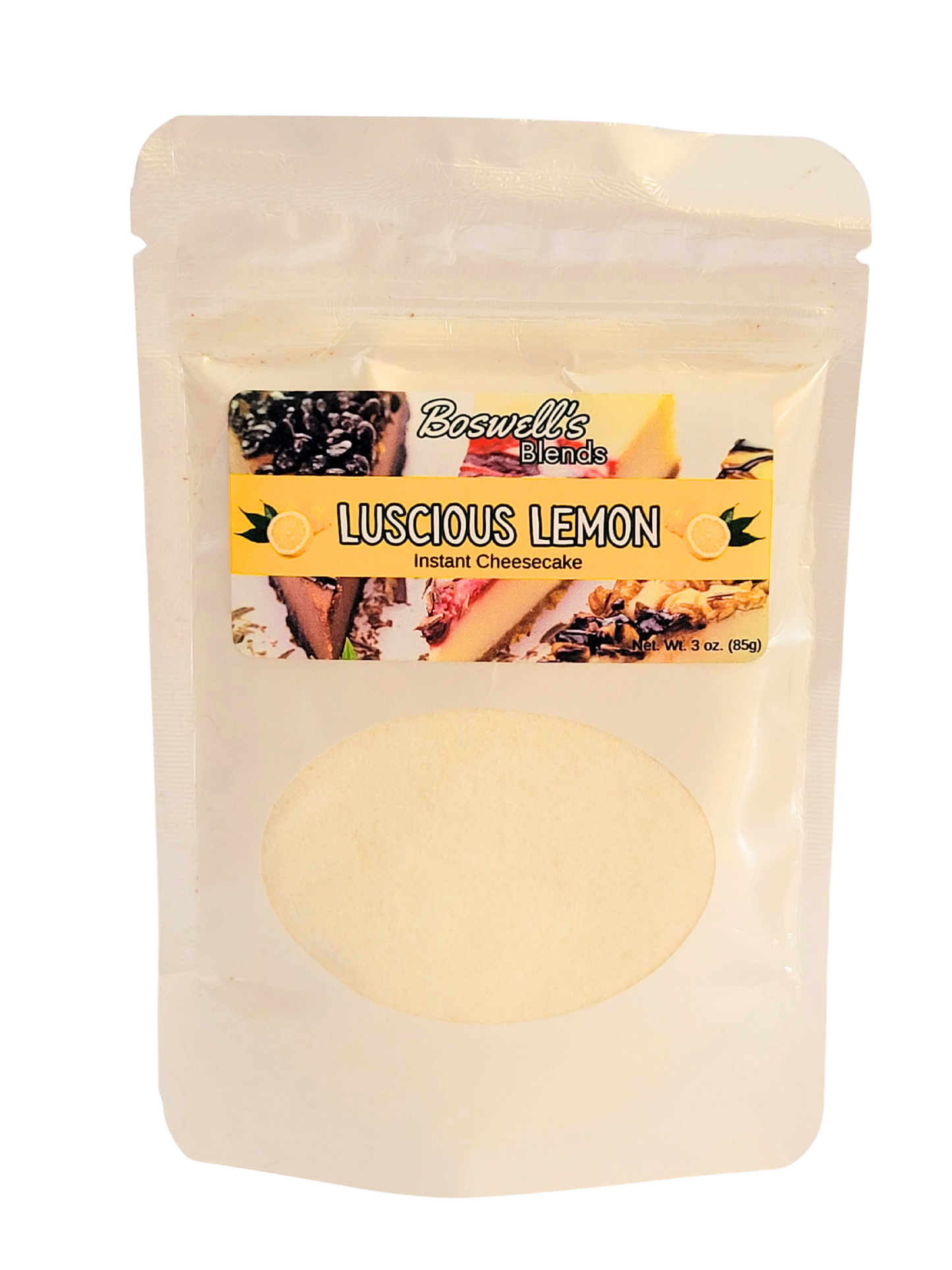 Luscious Lemon No-Bake Cheesecake