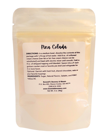 Pina Colada No-Bake Cheesecake