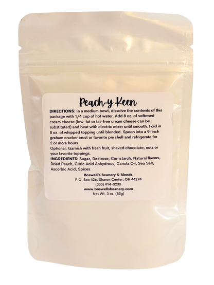 Peach-y Keen No-Bake Cheesecake