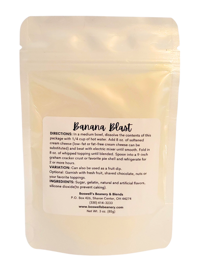 Banana Blast No-Bake Cheesecake