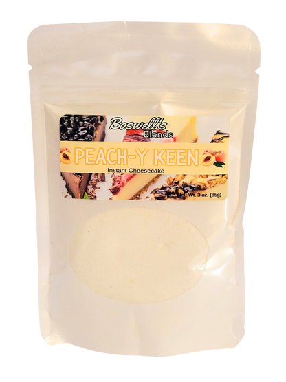 Peach-y Keen No-Bake Cheesecake