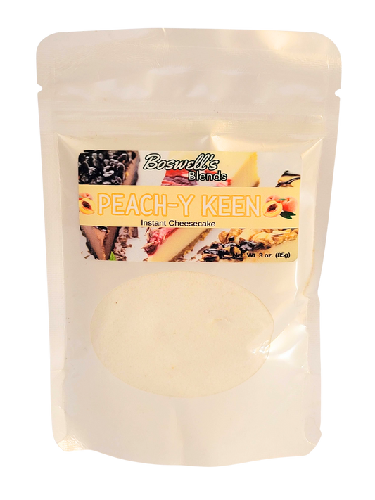 Peach-y Keen No-Bake Cheesecake