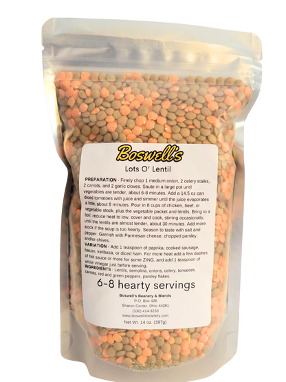 Lots O' Lentil Soup Mix