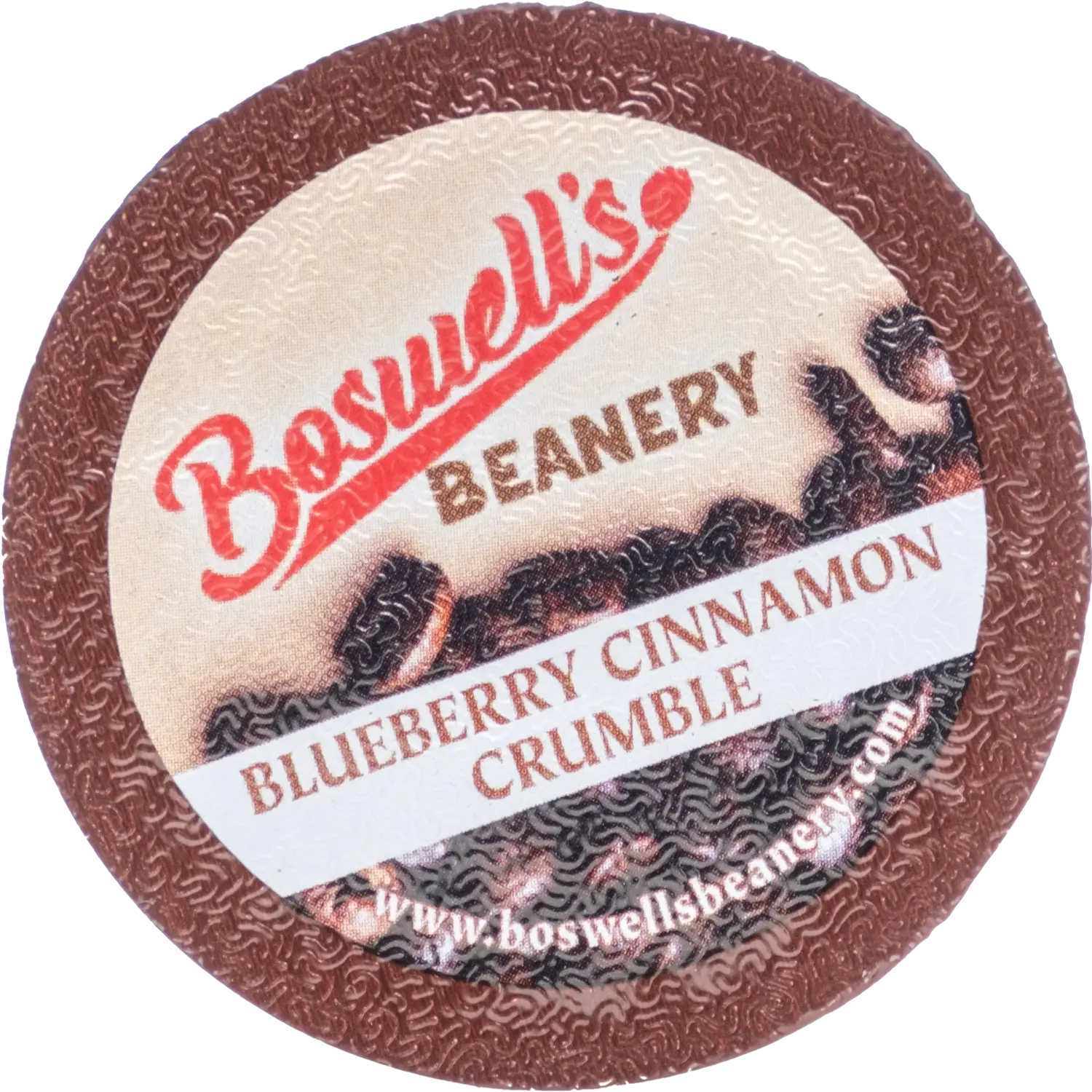Blueberry Cinnamon Crumble K-Cup (6-Pack) by Boswell's Beanery
