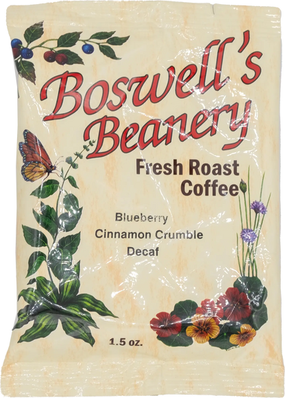 Blueberry Cinnamon Crumble Flavored Coffee (Decaf)