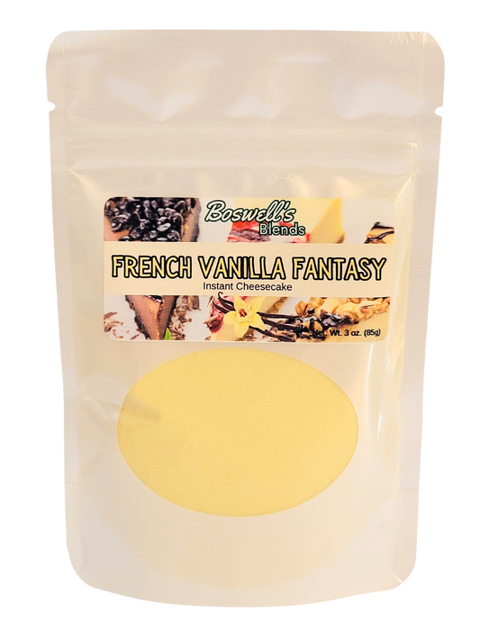 French Vanilla Fantasy No-Bake Cheesecake