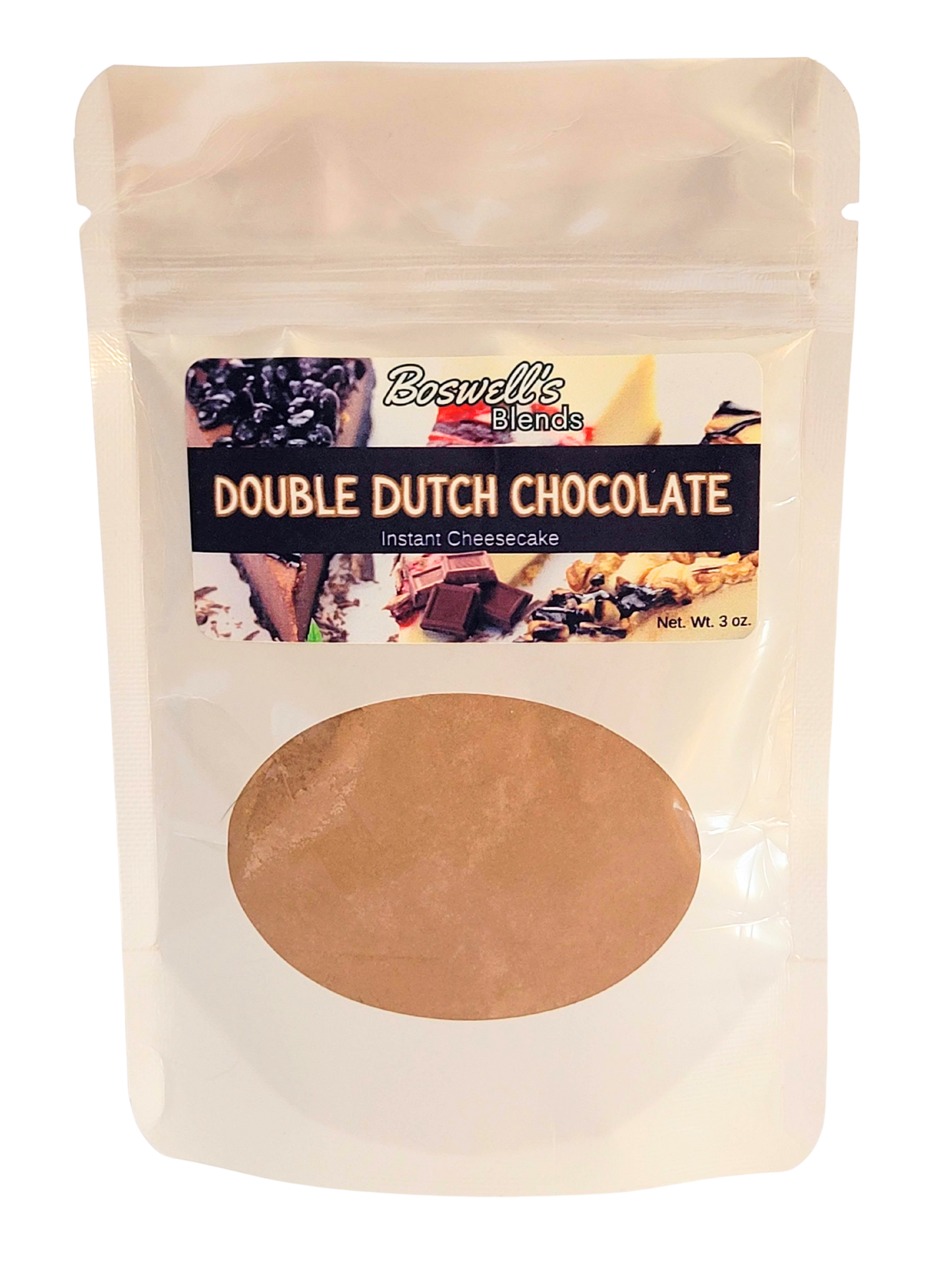 Double Dutch Chocolate No-Bake Cheesecake