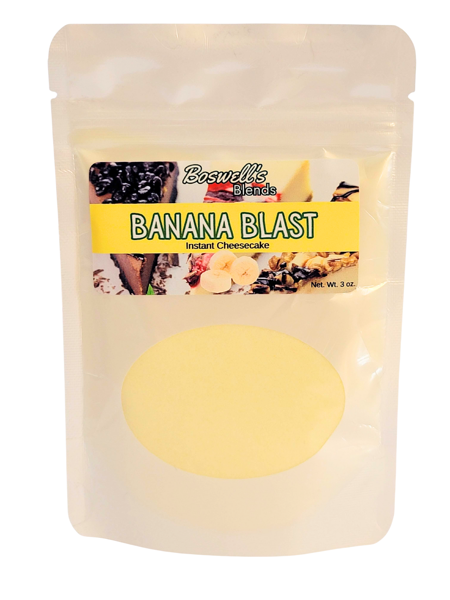 Banana Blast No-Bake Cheesecake