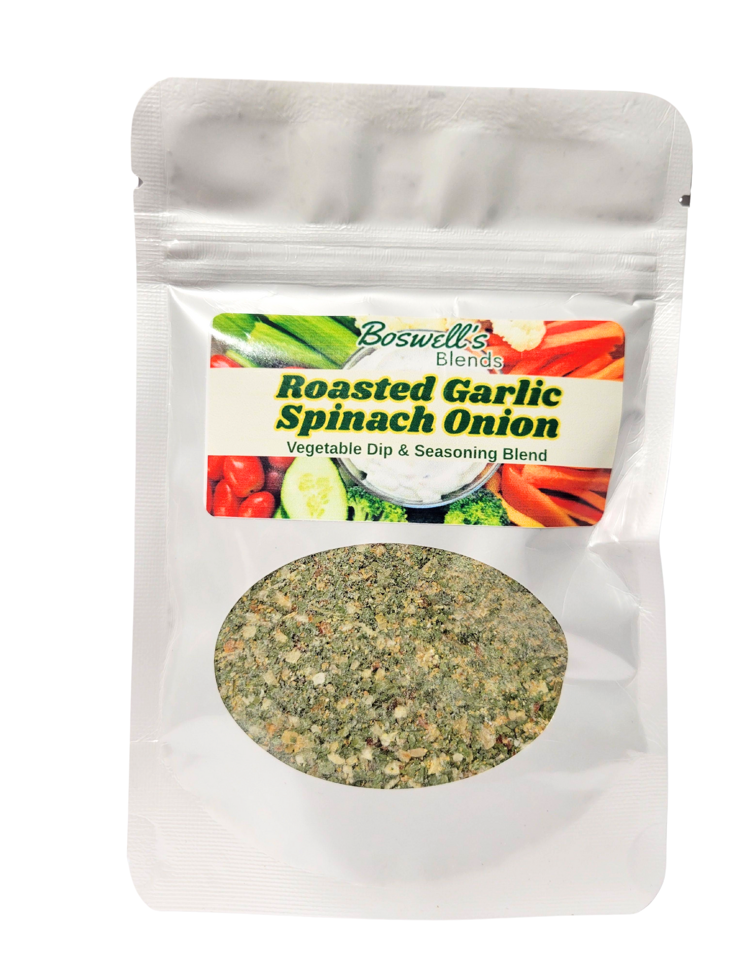 Roasted Garlic Spinach Onion