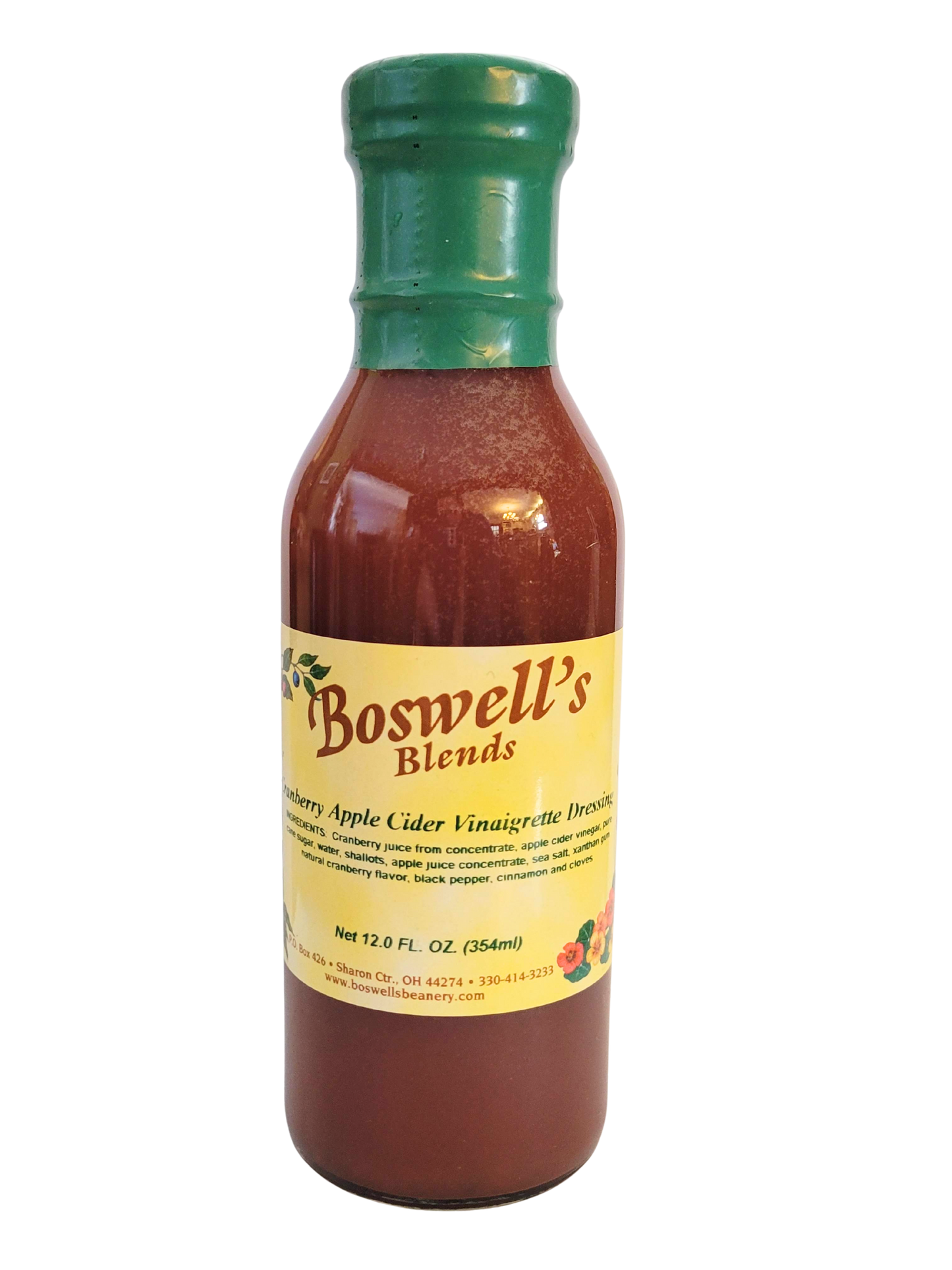 Cranberry Apple Cider Vinaigrette Dressing